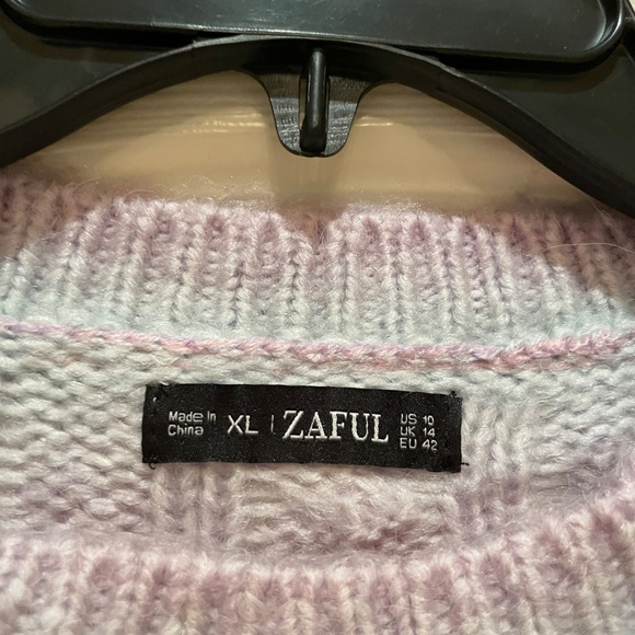 Rainbow Crop Sweater - Picture 2 of 2